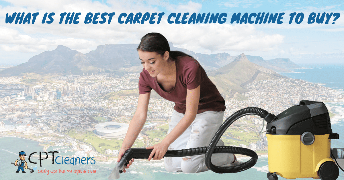 best carpet cleaning machine to buy